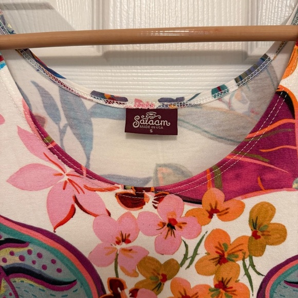 EUC Salaam Lucy Dress Cap Sleeve - Picture 2 of 5